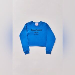 juicy couture x f21 — cropped long sleeve shirt